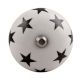 Black Star Ceramic Wine Stopper